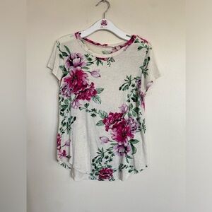 Bombom Floral Print Women's Top size small